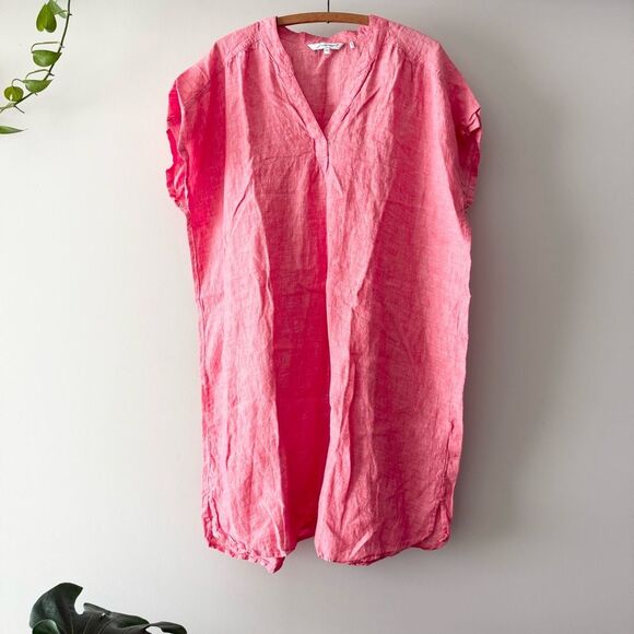 Foxcroft Womens‎ Linen Knee-Length Tunic Dress Plus 16W - Picture 1 of 4